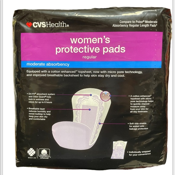CVS Health Women's Protective Pads regular 20 ct - Picture 11 of 16